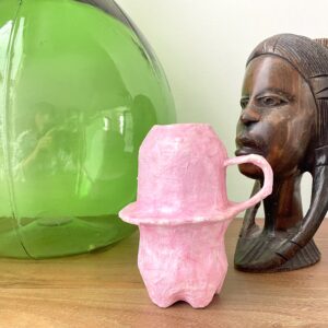 Pot: Nyawarga’s pink pot
